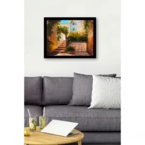 Image of SC0612 Multicolor Decorative Framed MDF Painting