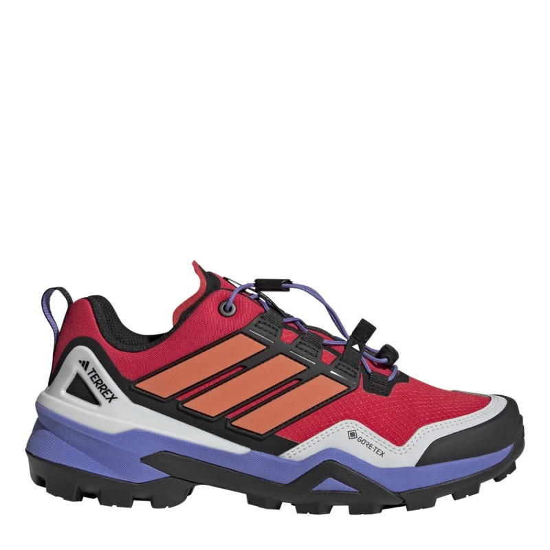 Image of adidas Unisex Adults Non-Waterproof Hiking Shoes Ruby/Blue/Black unisex 9.5 (44)