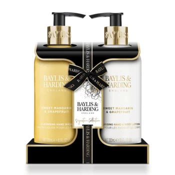 Image of Baylis & Harding Sweet Mandarin and Grapefruit 2 Piece Bottle Set