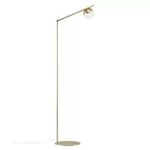 Image of Contina Globe Floor Lamp Brass, G9