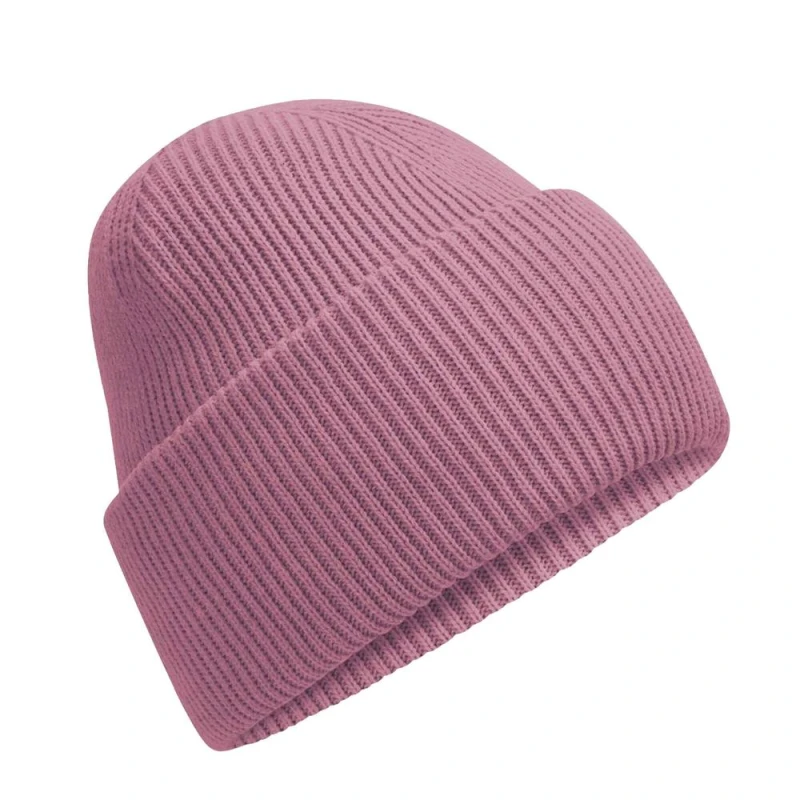 Image of Beechfield Mens Classic Deep Cuffed Beanie in Mauve Mauve Male One Size