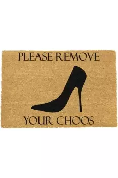 Image of Remove your Choos Doormat - Regular 60x40cm