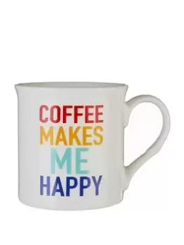 Image of Premier Housewares Coffee Makes Me Happy Mug