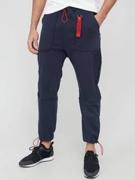 Image of Hugo Boss Dangolin Technical Pants Navy Size M Men