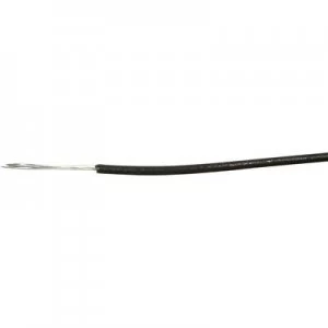 Image of Strand 1 x 0.05mm Black MediKabel 132307