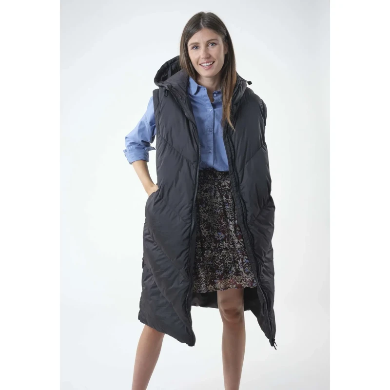 Image of Deeluxe Sleeveless jacket For Her Deeluxe Maurine Noir Female S