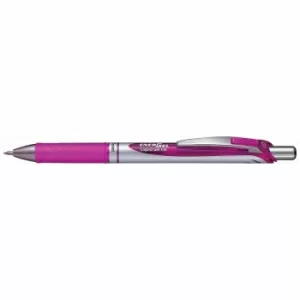 Image of Pentel Energel XM Rollerball Pen 0.7mm Retractable, Purple