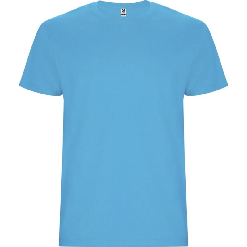 Image of ROLY Stafford Short-Sleeved T-Shirt in Turquoise Size: 3-4 Years Turquoise Unisex 3-4 Years