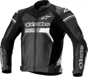 Image of Alpinestars GP Force Motorcycle Leather Jacket, black, Size 48, black, Size 48