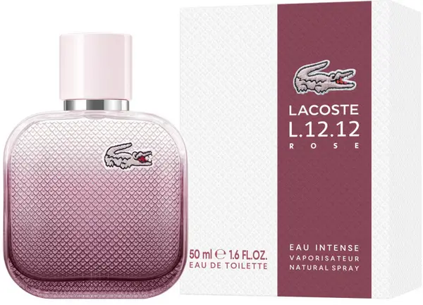 Image of Lacoste L 12 12 Eau Intense Pour Elle Eau de Toilette For Her 50ml