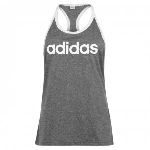 Image of adidas Womens Hi5 Logo Climalite Tank Top - BLACK