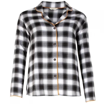 Image of Cyberjammies Printed Long Sleeve Pyjama Set - Charcoal Check