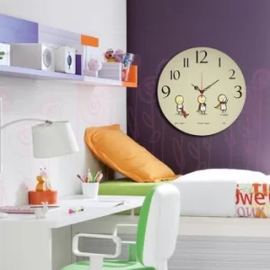 Image of MSCO-10 Multicolor Child Cape Decorative MDF Clock