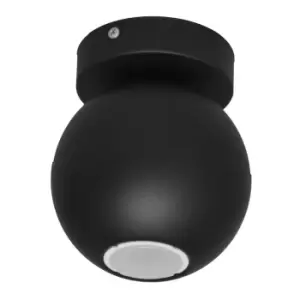 Image of Midway Single Spotlight Black 12cm