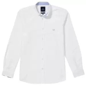 Image of Crew Clothing Mens Slim Oxford Shirt White Medium