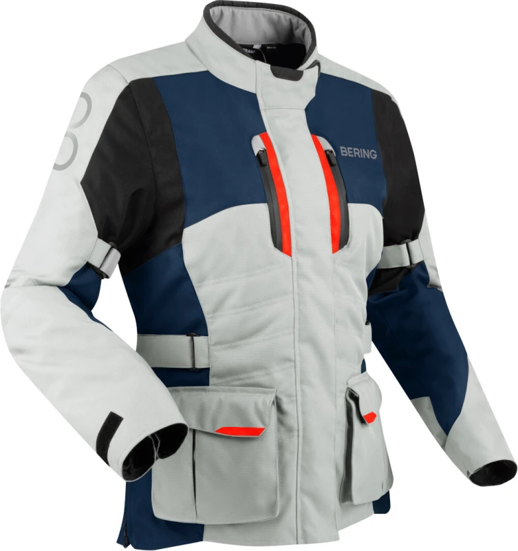 Image of Bering Lady Siberia Jacket Grey Blue Red Size T5