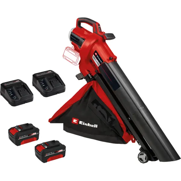 Image of Einhell VENTURRO 36/240 36v Cordless Leaf Blower and Vacuum VENTURRO 36/240 Batteries: 2 x 4ah Li-ion