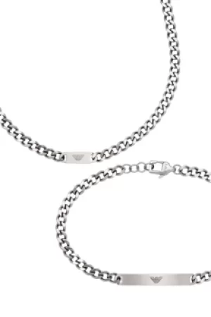 Image of Emporio Armani Jewellery EGS2856040 Necklace & Bracelet Set