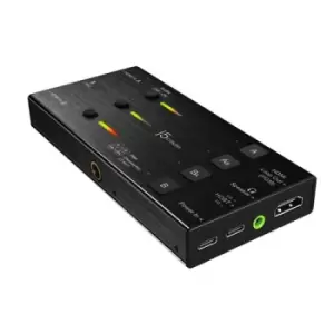 Image of j5create JVA06 Dual HDMI Video Capture Card 1920*1080 Video Capture Resolution 3 x HDMI ports and 2 x USB ports Black