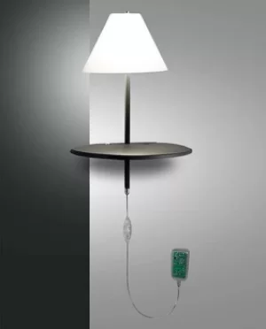 Image of Goodnight Integrated LED Wall Light Anthracite Glass