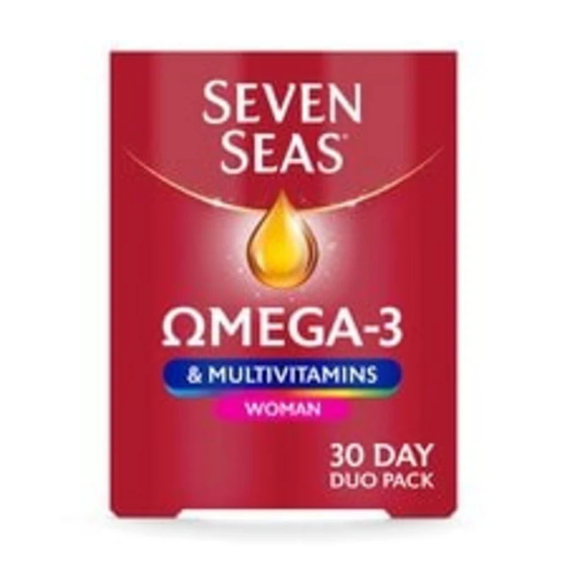 Image of Seven Seas Omega-3 & Multivitamins Woman 30 Day Pack 112950561