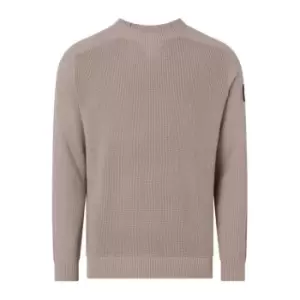 Image of Calvin Klein Jeans Monologo Badge Sweater - Brown