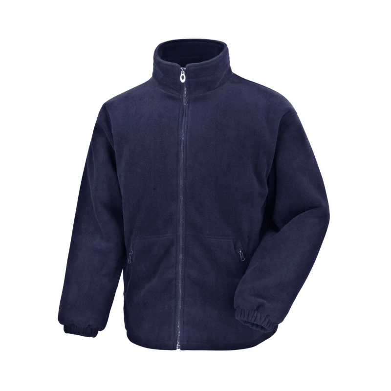 Image of Result Result Men Core Polartherm Fleece Jacket in Navy Size: Small Navy S Male 5055747662467