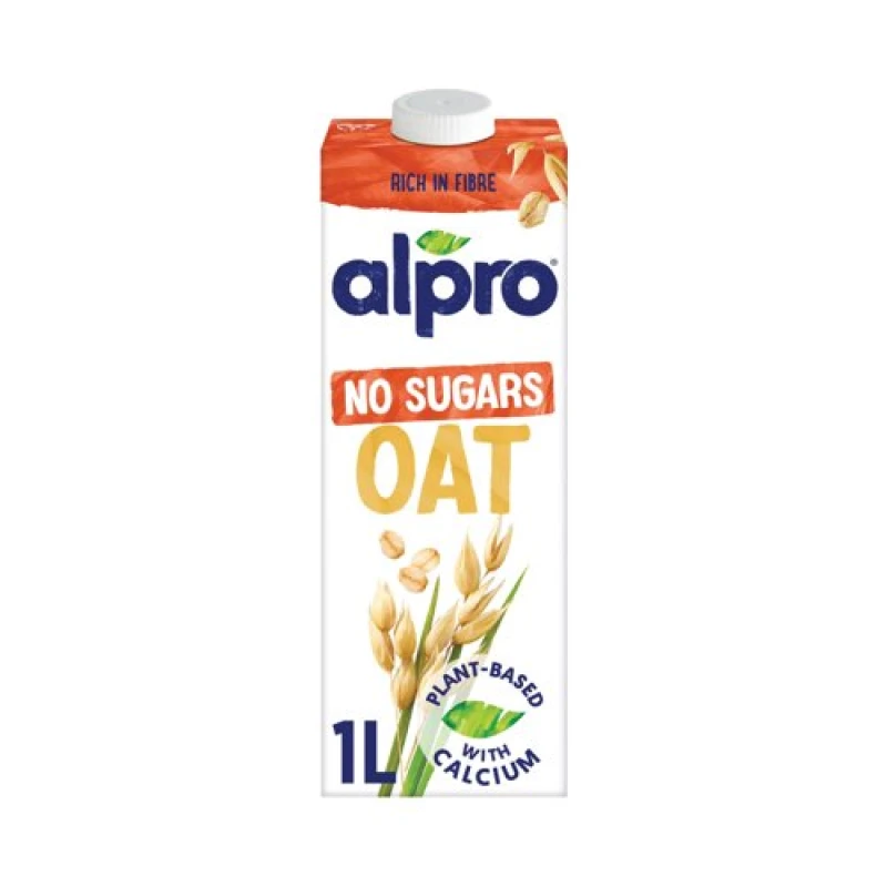 Image of Alpro No Sugars Oat Milk 1000ml (8 Pack) 80006138