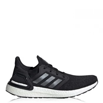 Image of adidas Ultraboost 20 Mens Running Shoes - Black/White