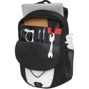 Image of Bullet Trails Backpack (One Size) (White/Solid Black)