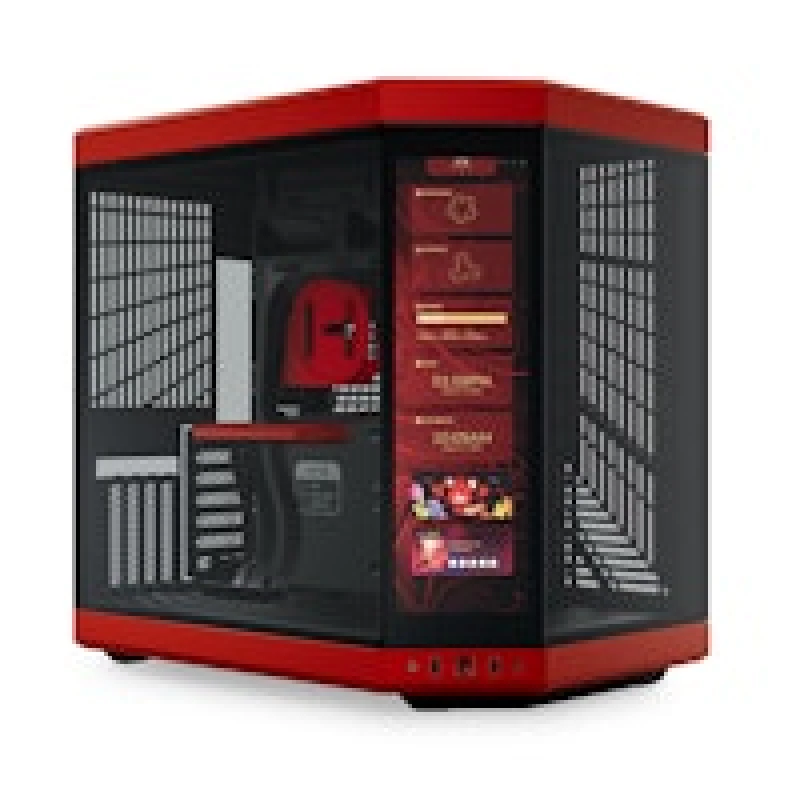 Image of HYTE Y70 Touch Mid Tower Case - Red