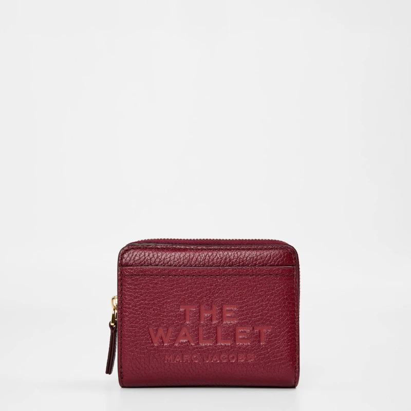 Image of Marc Jacobs The Mini Compact Wallet CHERRY female One Size