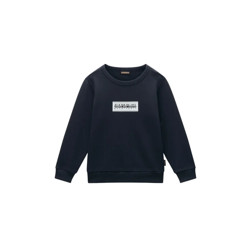 Image of Kids' round neck sweatshirt Napapijri B-Chamois Bleu Unisex 14 ans