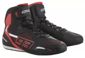 Image of Alpinestars Austin Knitted Black Red White Riding US 12.5