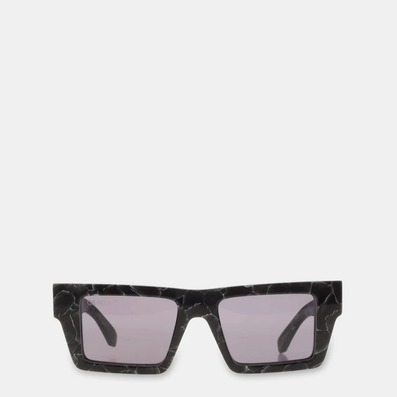 Image of Off White Nassau Sun Sunglasses Black Marble unisex One Size