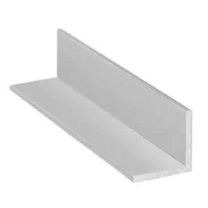 Image of Anodized Aluminum Square Angle Profile Corner Strip - Size 2000x20x20x2mm - Pack of 1