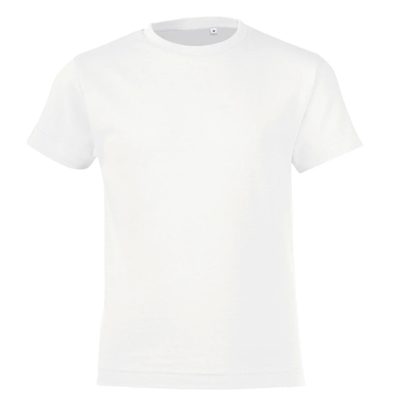 Image of SOL'S Regent Short Sleeve Fitted T-Shirt in White Size: 2 Years White Unisex 2 Years