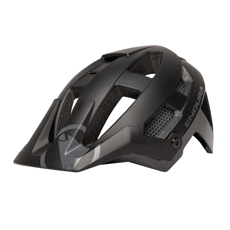 Image of Endura SingleTrack MTB Helmet Black unisex S/M