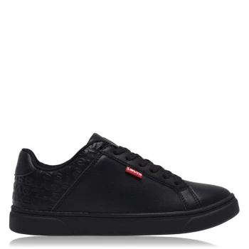 Image of Levis Caples Trainers - Reg Black