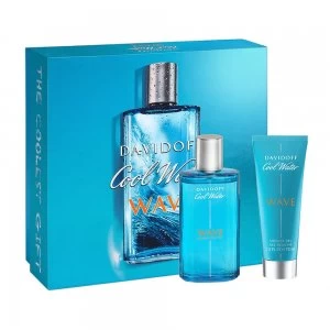 Image of Davidoff Cool Water Wave Gift Set 75ml Eau de Toilette + 75ml Shower Gel