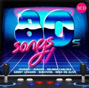 Image of 80s Songs by Various Artists CD Album