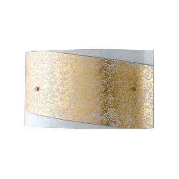 Image of Fan Europe Lighting - Fan Europe PARIS 4 Light Flush Wall Light Gold 45x25cm