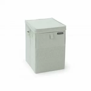 Image of Brabantia Rectangular Laundry Box 35 Litre, Light Green