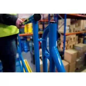 Image of Fort Service Platform Double Rail Hook On Handrail for 2 to 6 tread