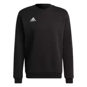 Image of adidas Entrada 22 Sweatshirt Mens - Black