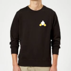 Image of Disney Donald Duck Backside Sweatshirt - Black