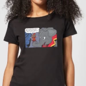 Image of Dumbo Rich and Famous Womens T-Shirt - Black