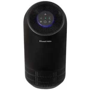 Image of Russell Hobbs RHAP1001B Clean Air Compact Air Purifier with Touch Control - Black