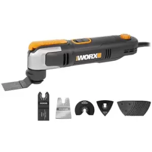 Image of WX686.1 250W Sonicrafter Corded Multi Tool with 19 Accessories - n/a - Worx