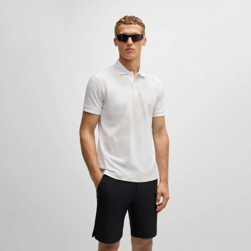 Image of Boss Paddy 3 Polo Shirt White male L